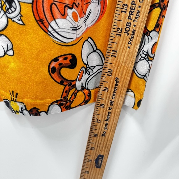 Cheetos Pajama Pants Unisex Small Stretch Lounge Chester Orange - Picture 4 of 11